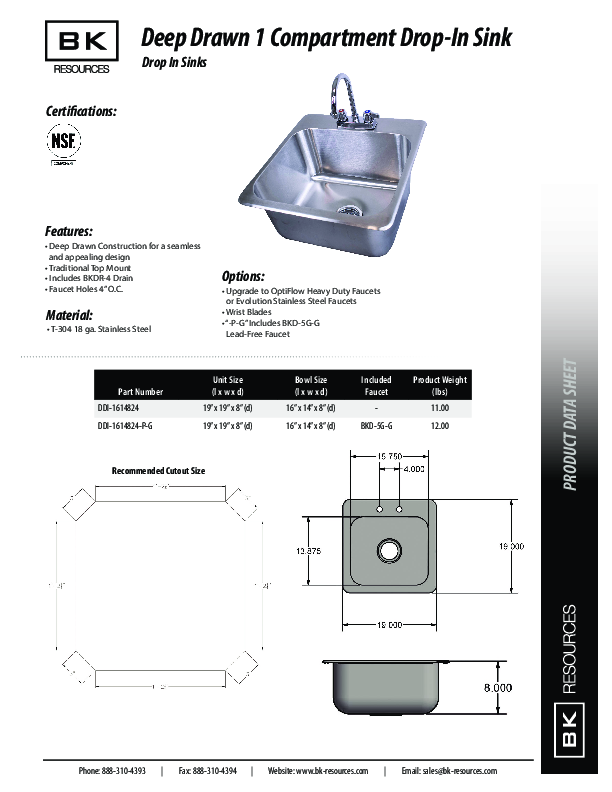 Cutsheet