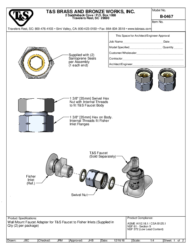 Cutsheet