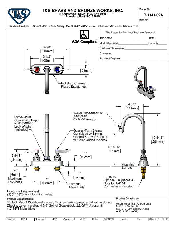 Cutsheet