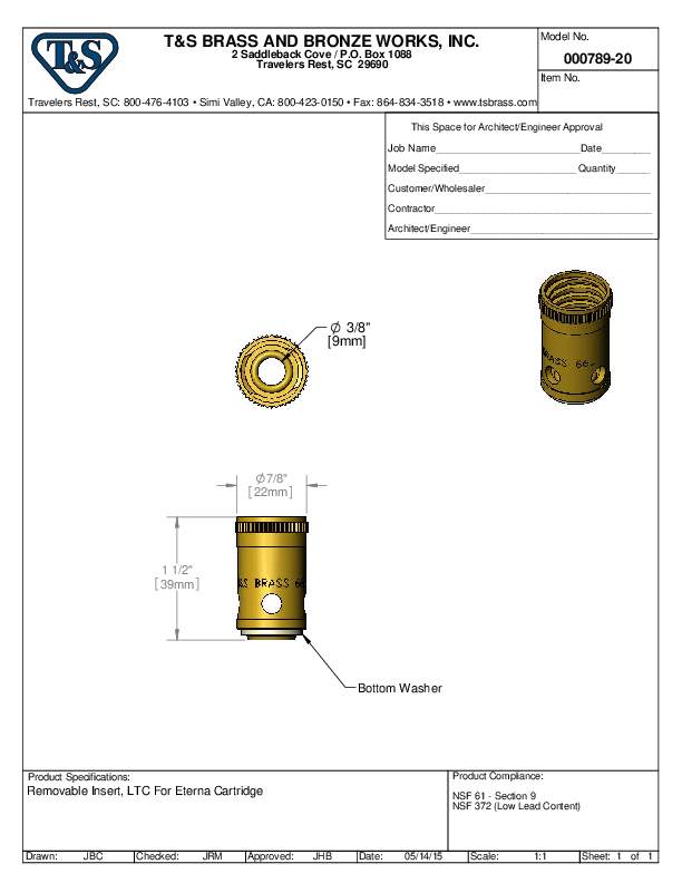 Cutsheet