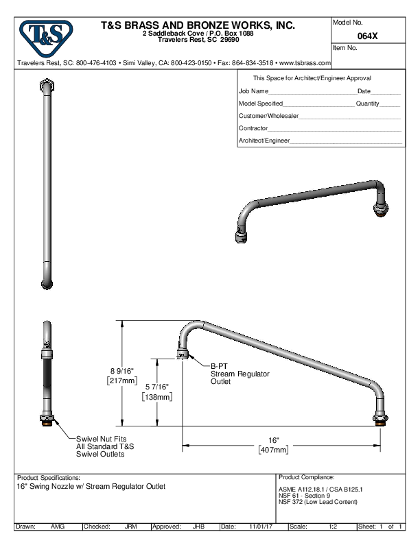 Cutsheet