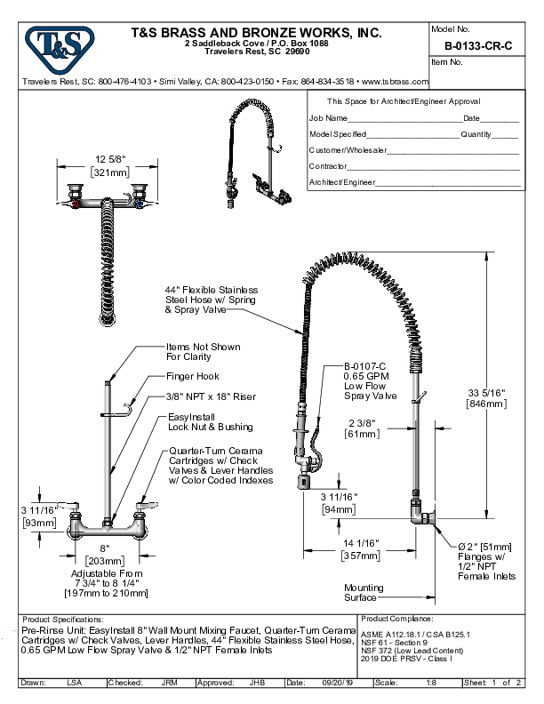 Cutsheet