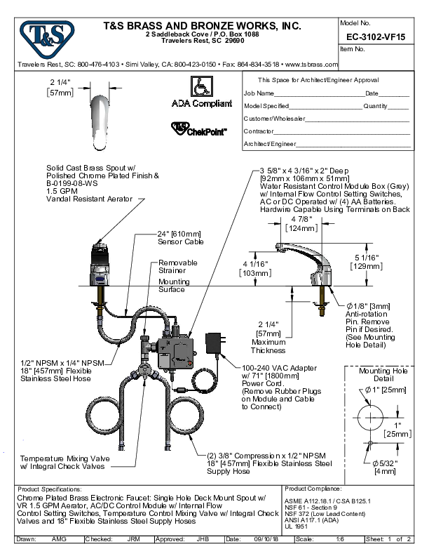 Cutsheet