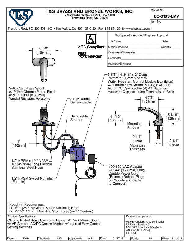 Cutsheet