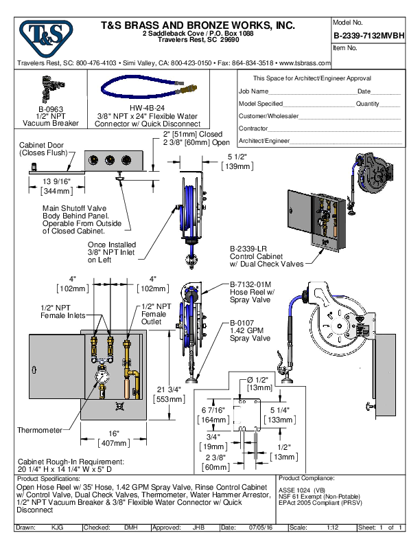 Cutsheet