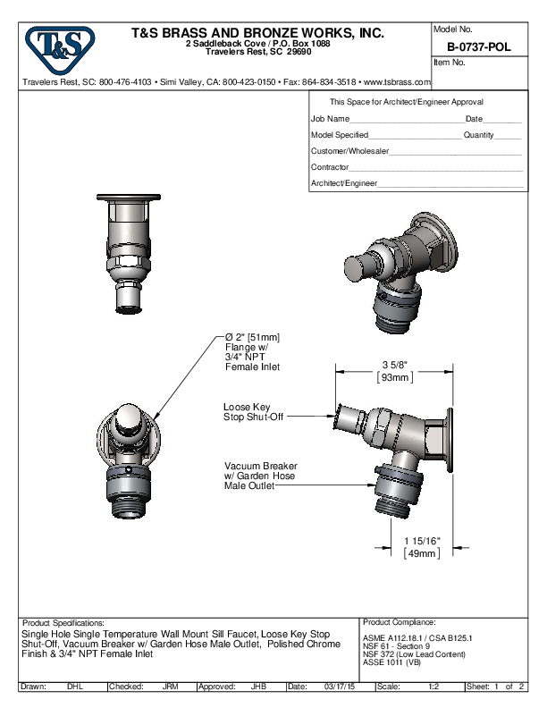 Cutsheet