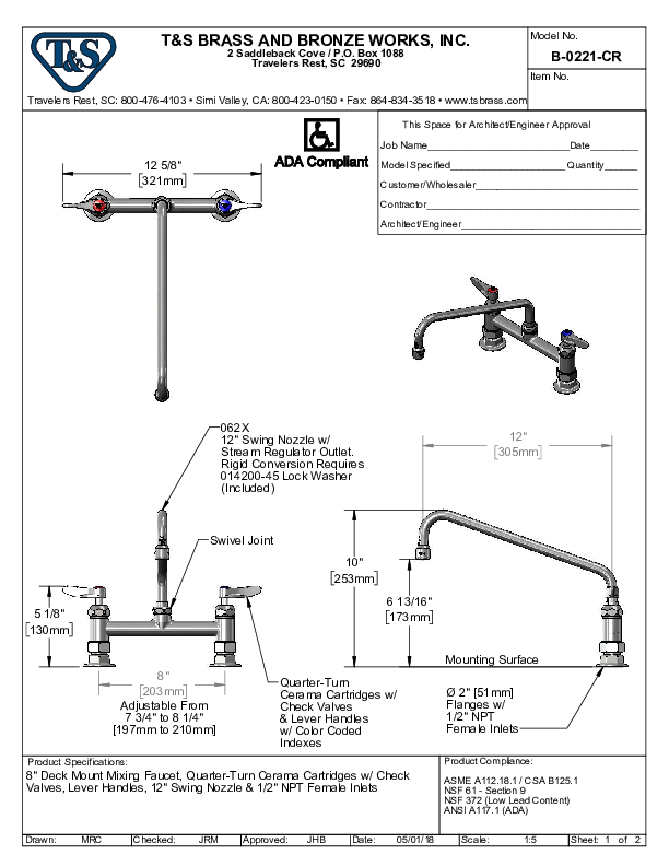 Cutsheet