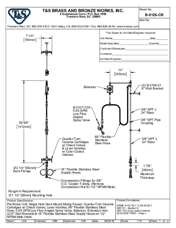 Cutsheet