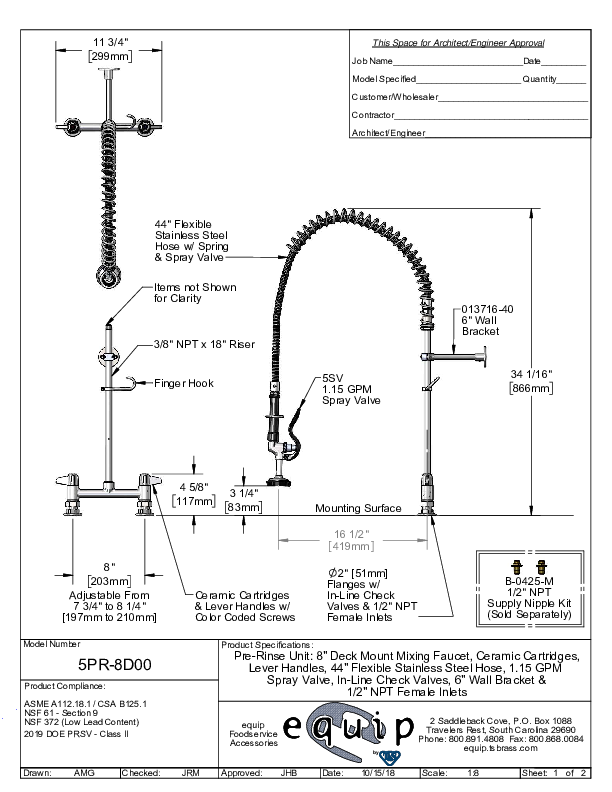 Cutsheet