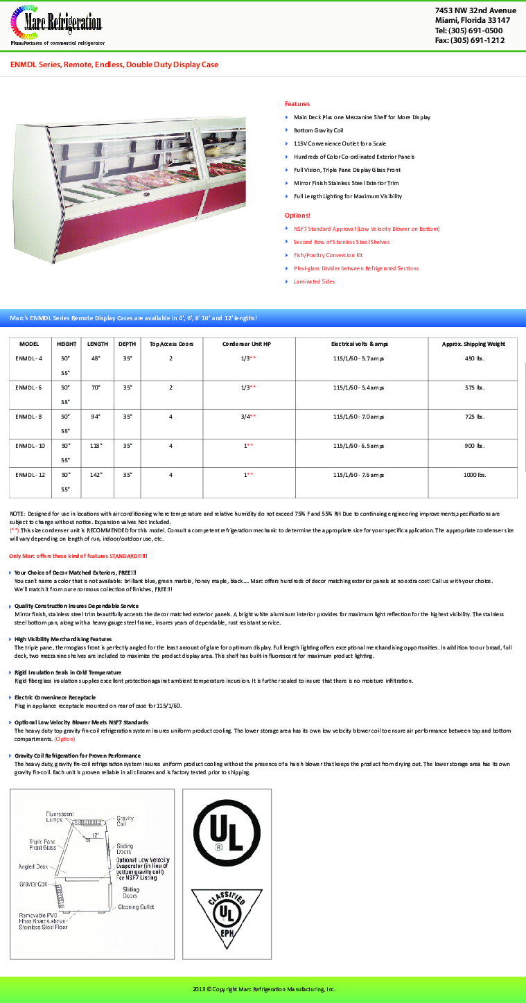 Cutsheet