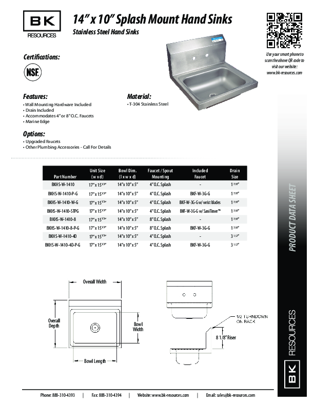 Cutsheet