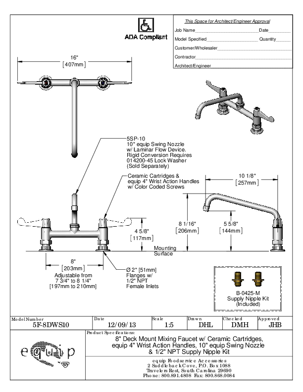 Cutsheet