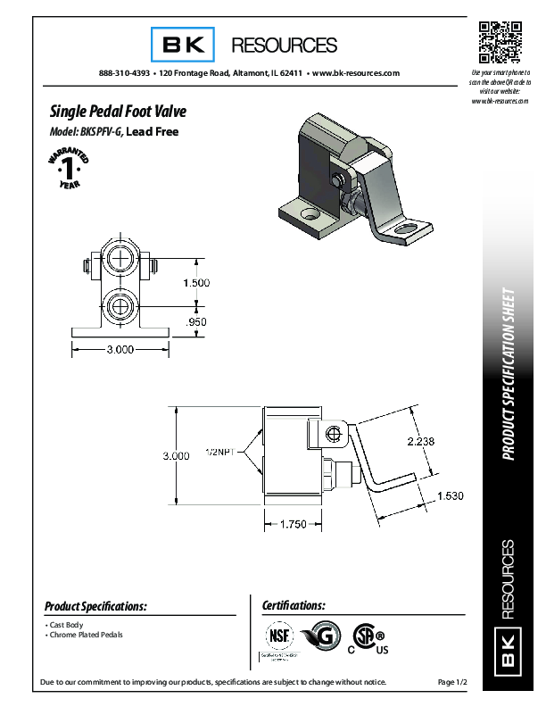 Cutsheet