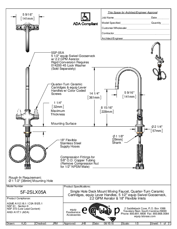 Cutsheet