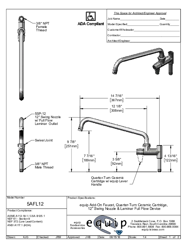 Cutsheet