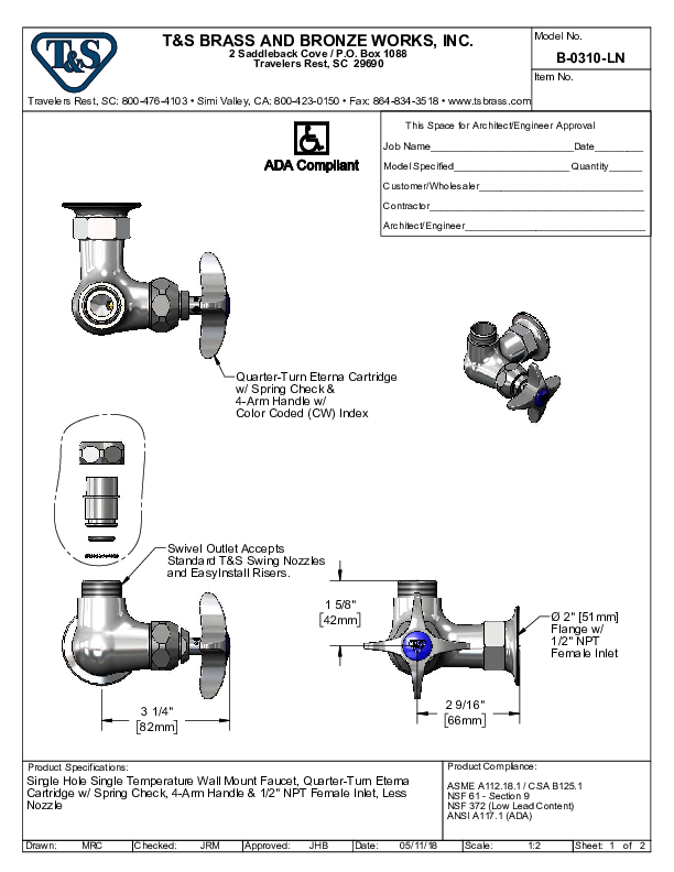 Cutsheet