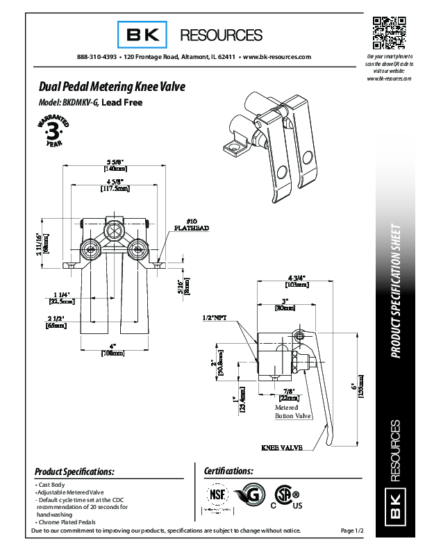 Cutsheet