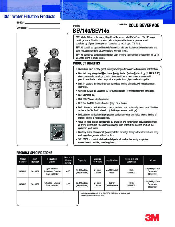 Cutsheet