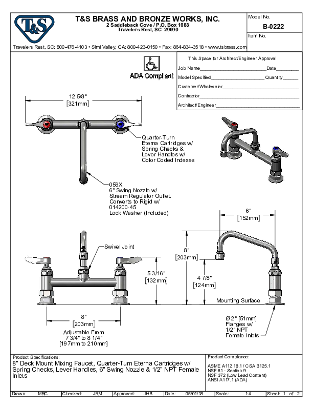 Cutsheet