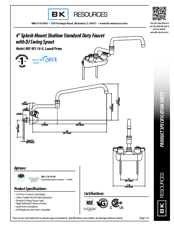 Cutsheet