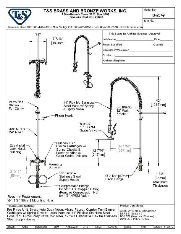 Cutsheet