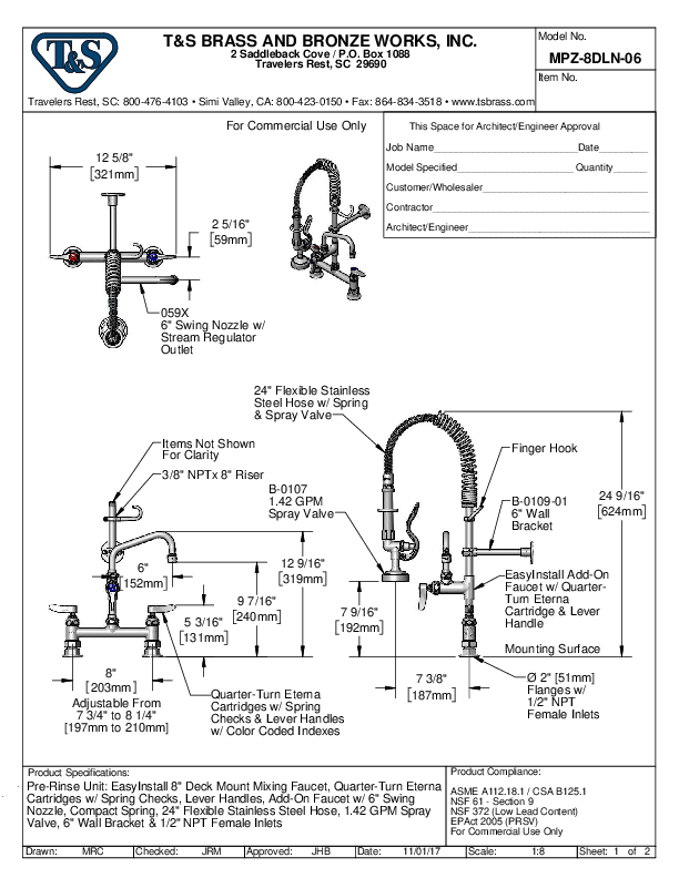 Cutsheet