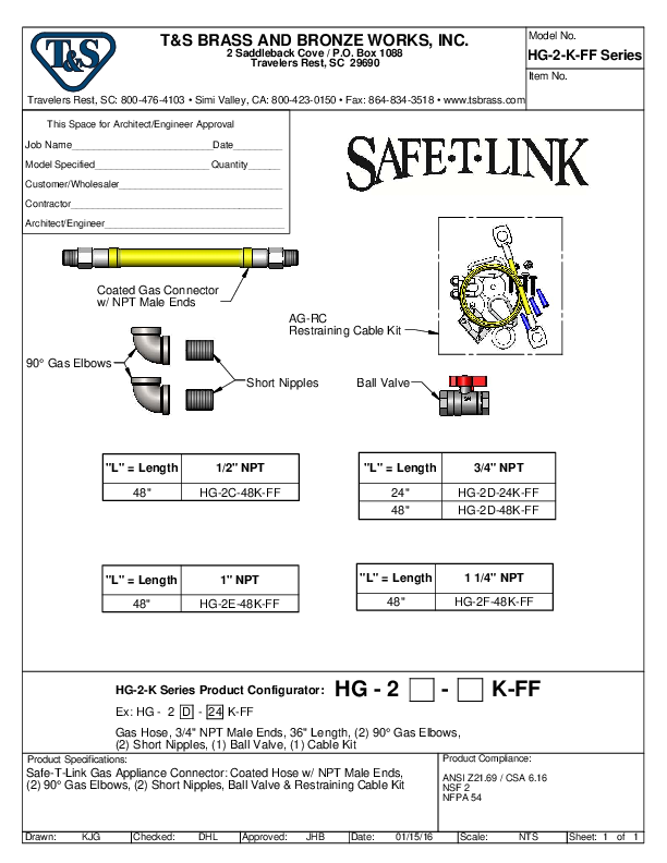 Cutsheet