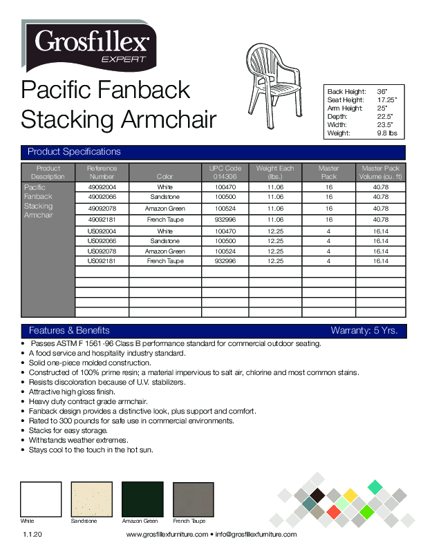 Cutsheet