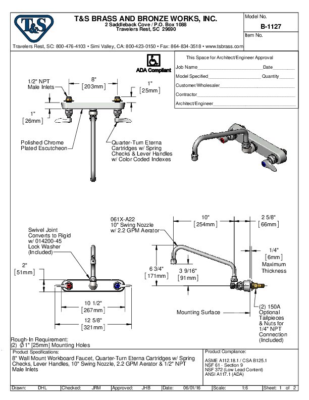 Cutsheet