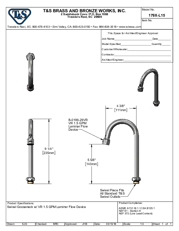 Cutsheet