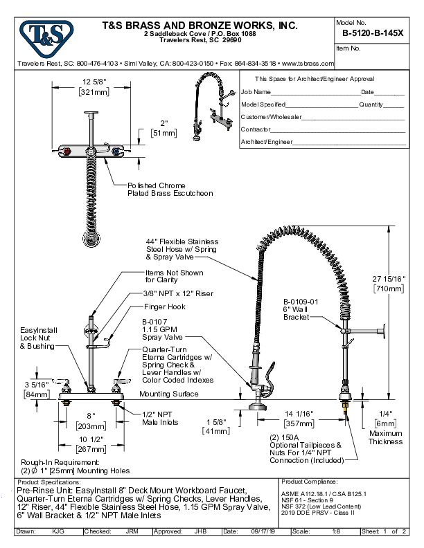 Cutsheet