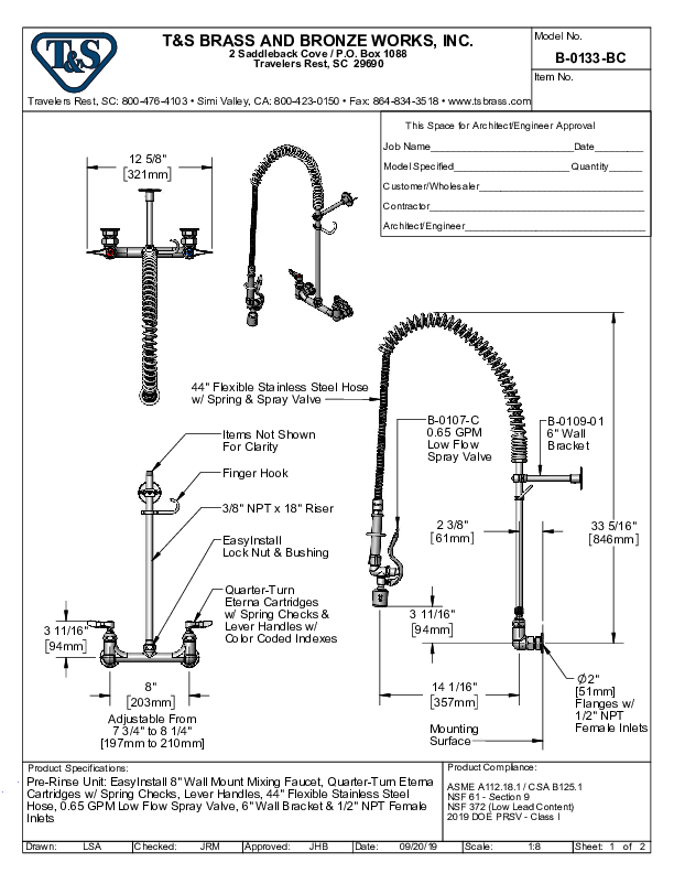 Cutsheet