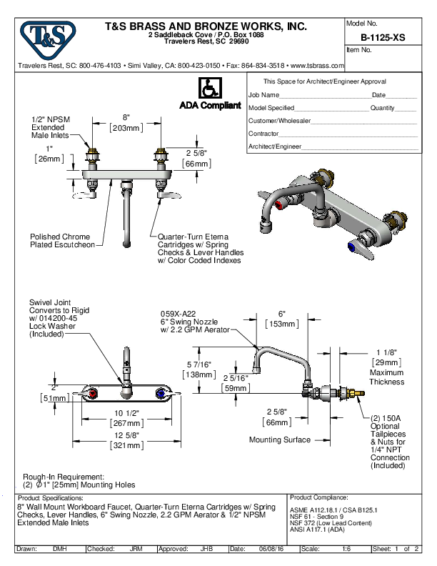 Cutsheet