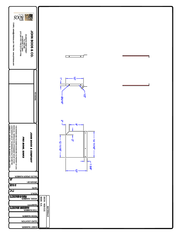 Cutsheet