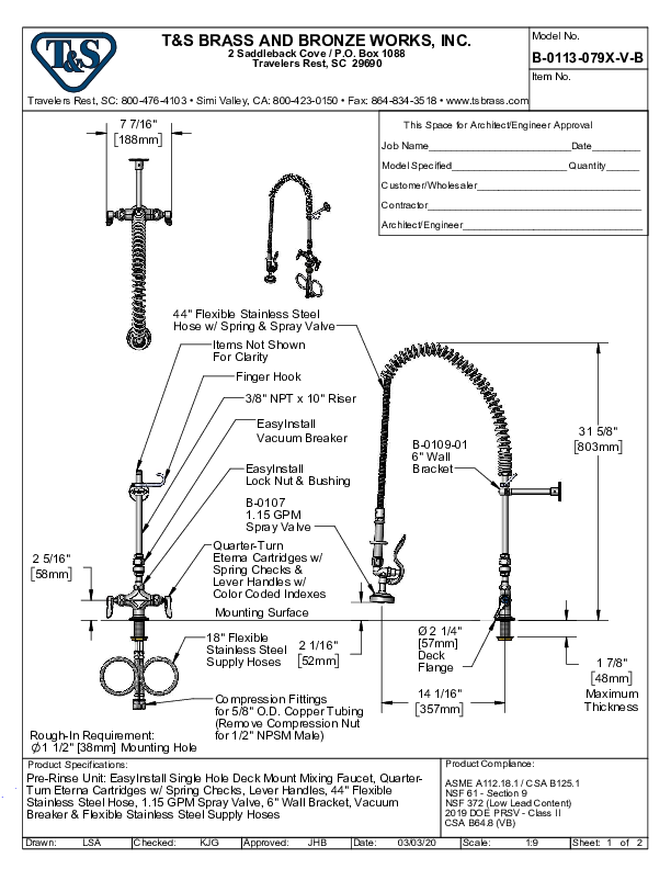 Cutsheet