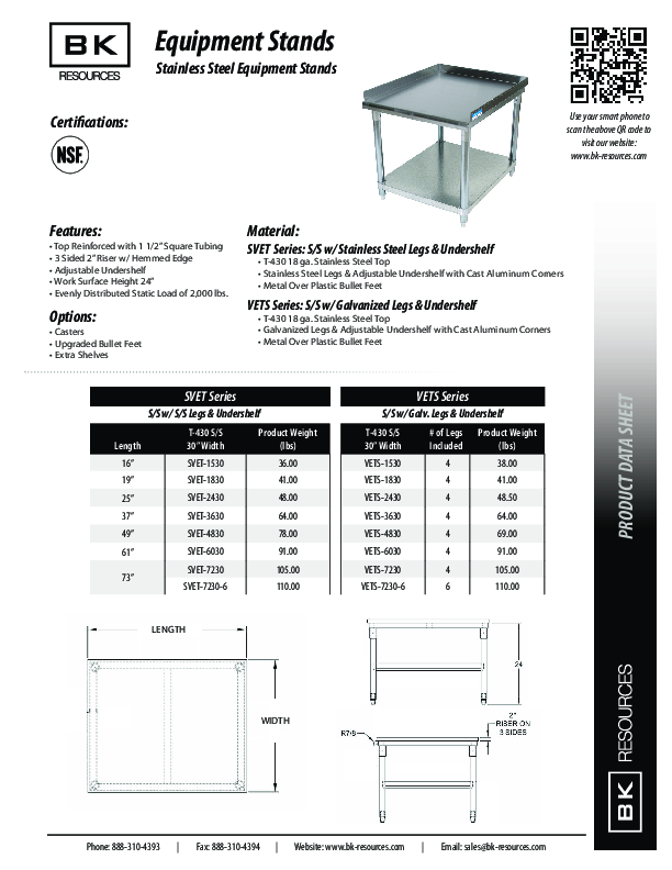 Cutsheet