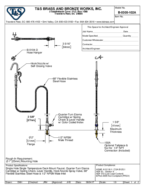 Cutsheet