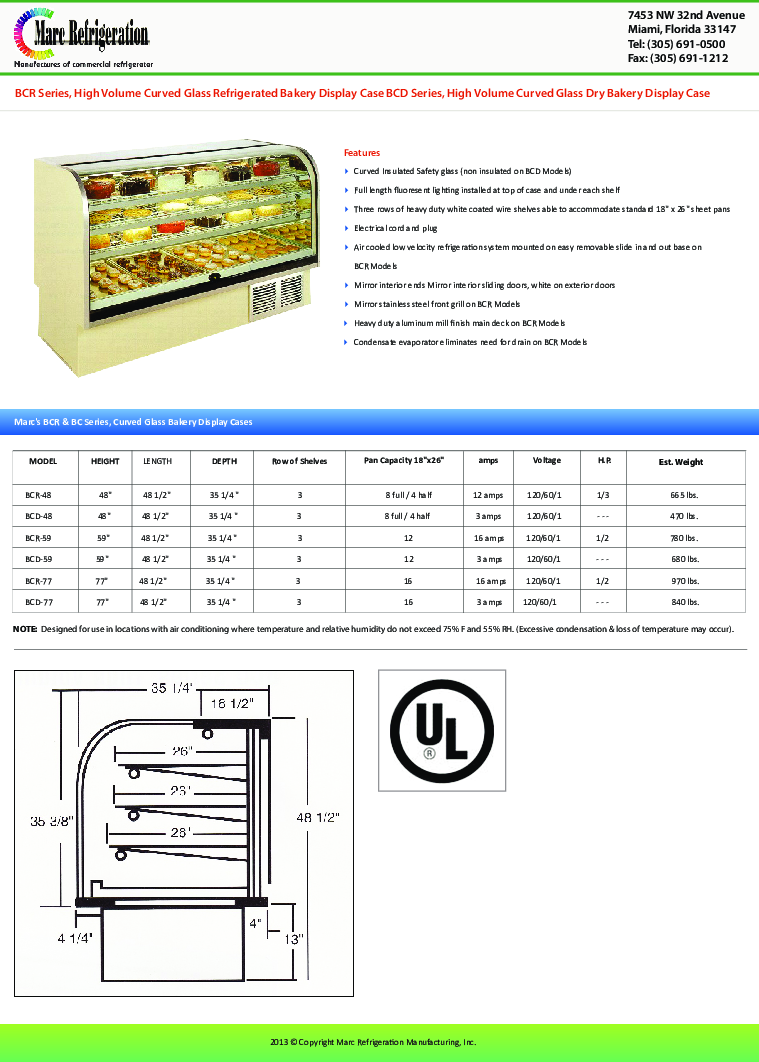 Cutsheet