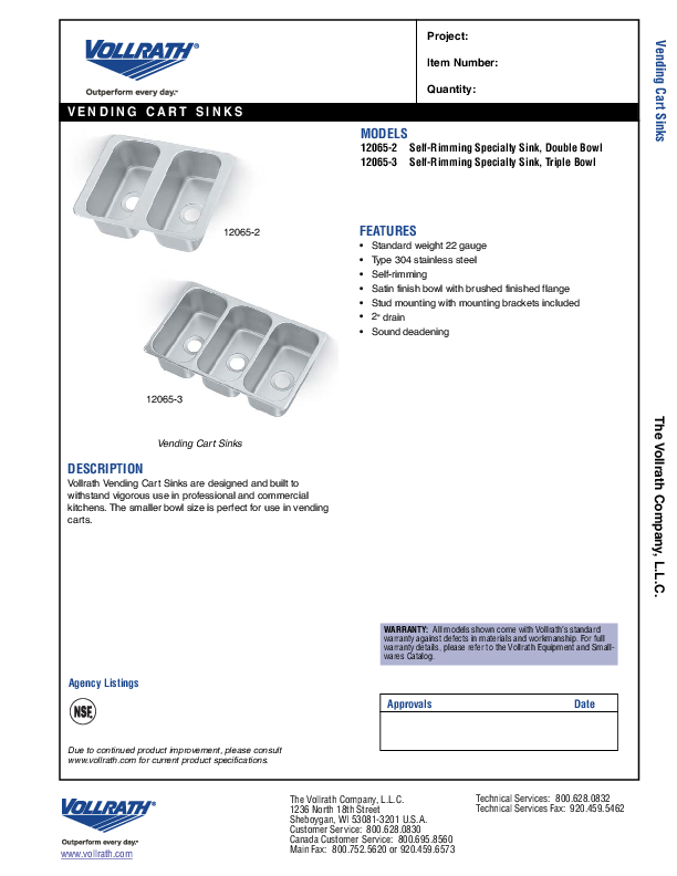 Cutsheet