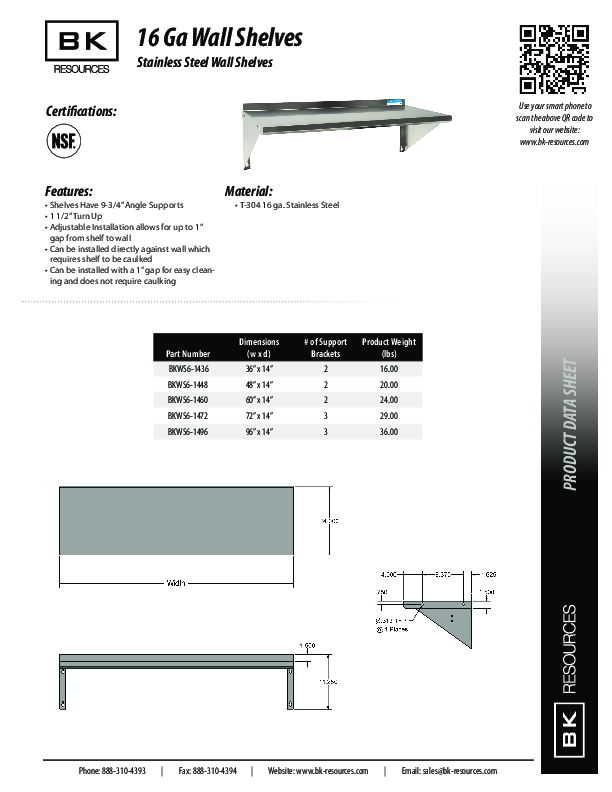 Cutsheet