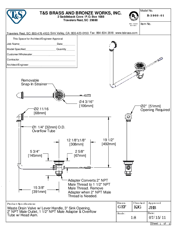 Cutsheet