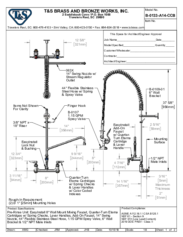 Cutsheet