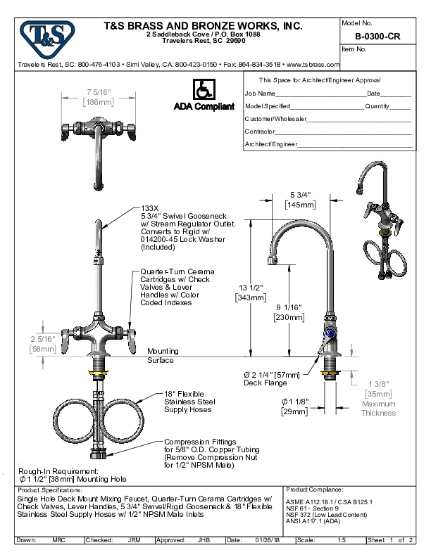 Cutsheet