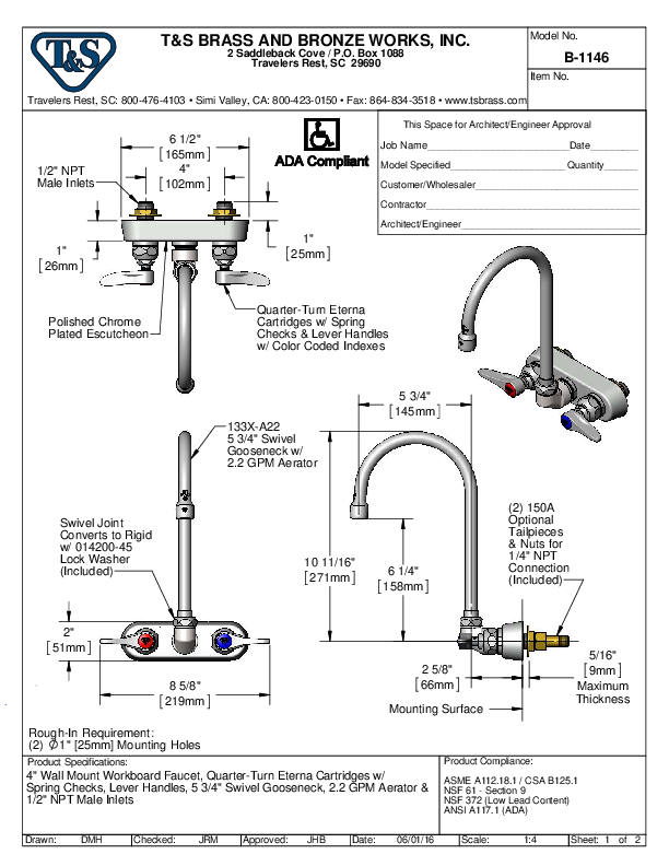 Cutsheet