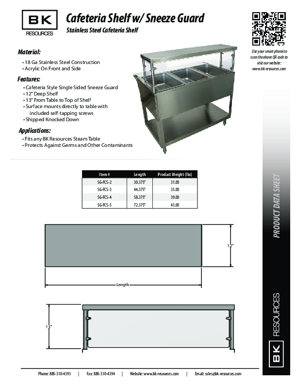 Cutsheet