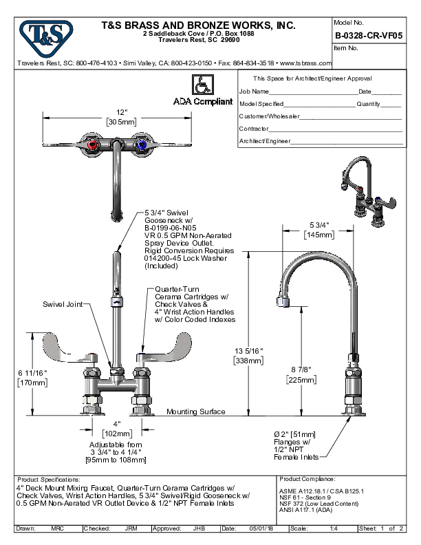 Cutsheet