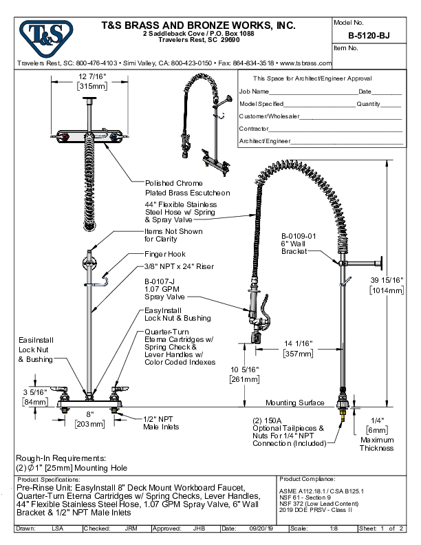 Cutsheet