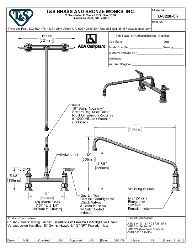 Cutsheet