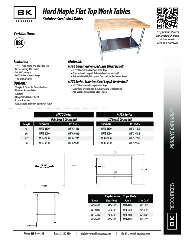 Cutsheet