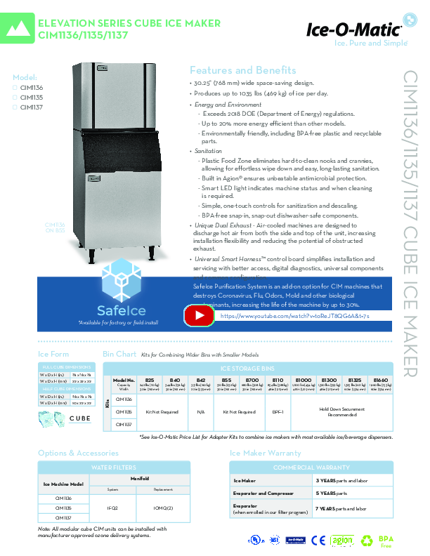 Cutsheet